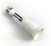供应E27 to E27万向延长灯头 可180度调节方向 直角灯头总长12.6