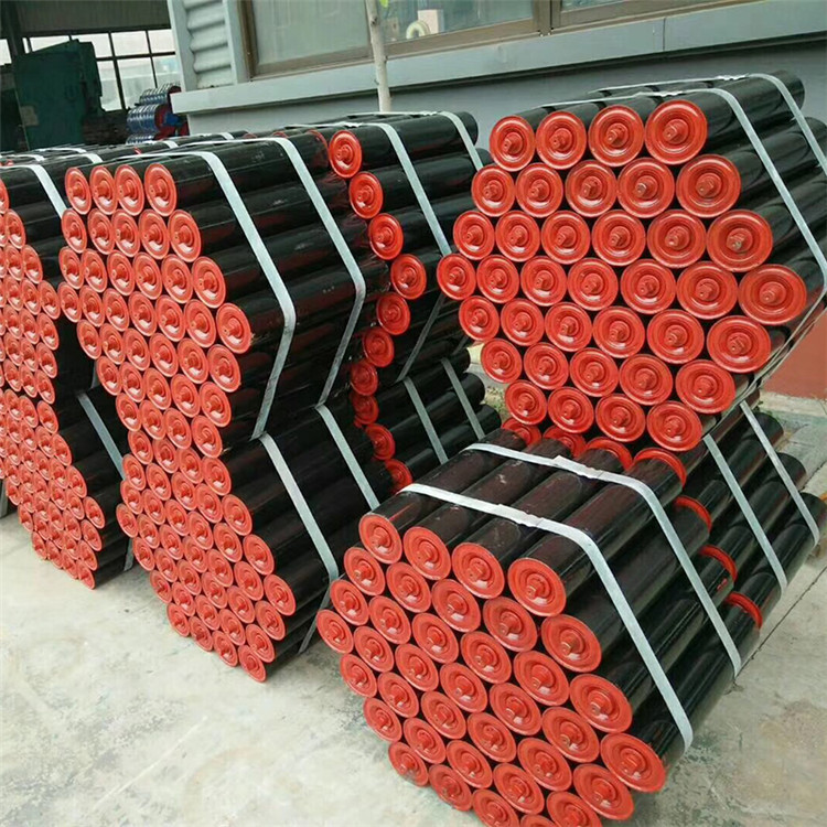 廠家批發托輥橡膠槽型托輥組平托輥輸送帶緩沖托輥托輥