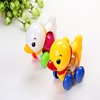 Toy with cord, universal beanbag for early age, duck, wholesale
