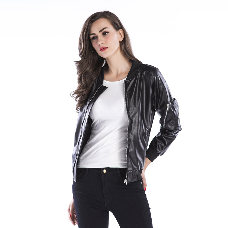 Veste en cuir femme en PU - Ref 3447445 Image 20