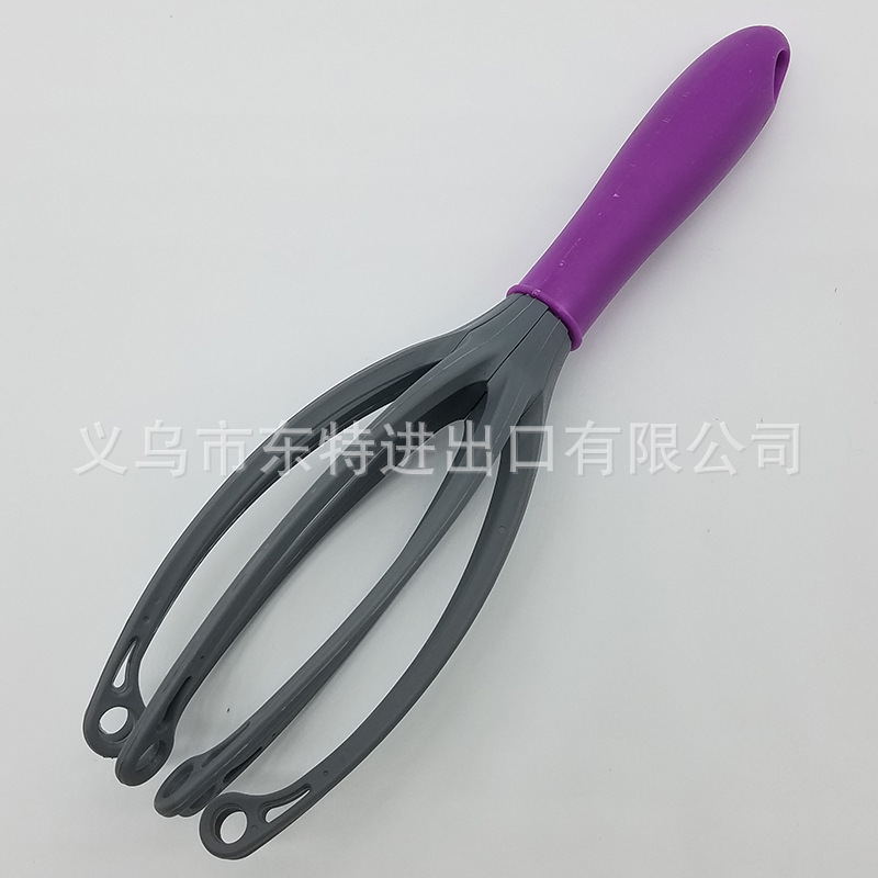 Kitchen tool manufacturer direct sales baking tools, creative egg beater, unique shape, colorful handle blender detail image 8