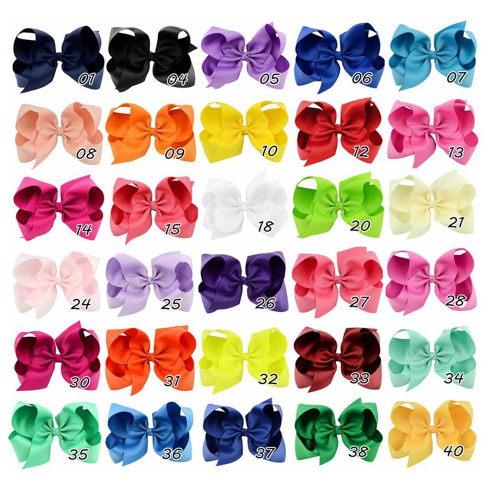 Fashion Colorful Children's Bowknot Hairpin Set display picture 1