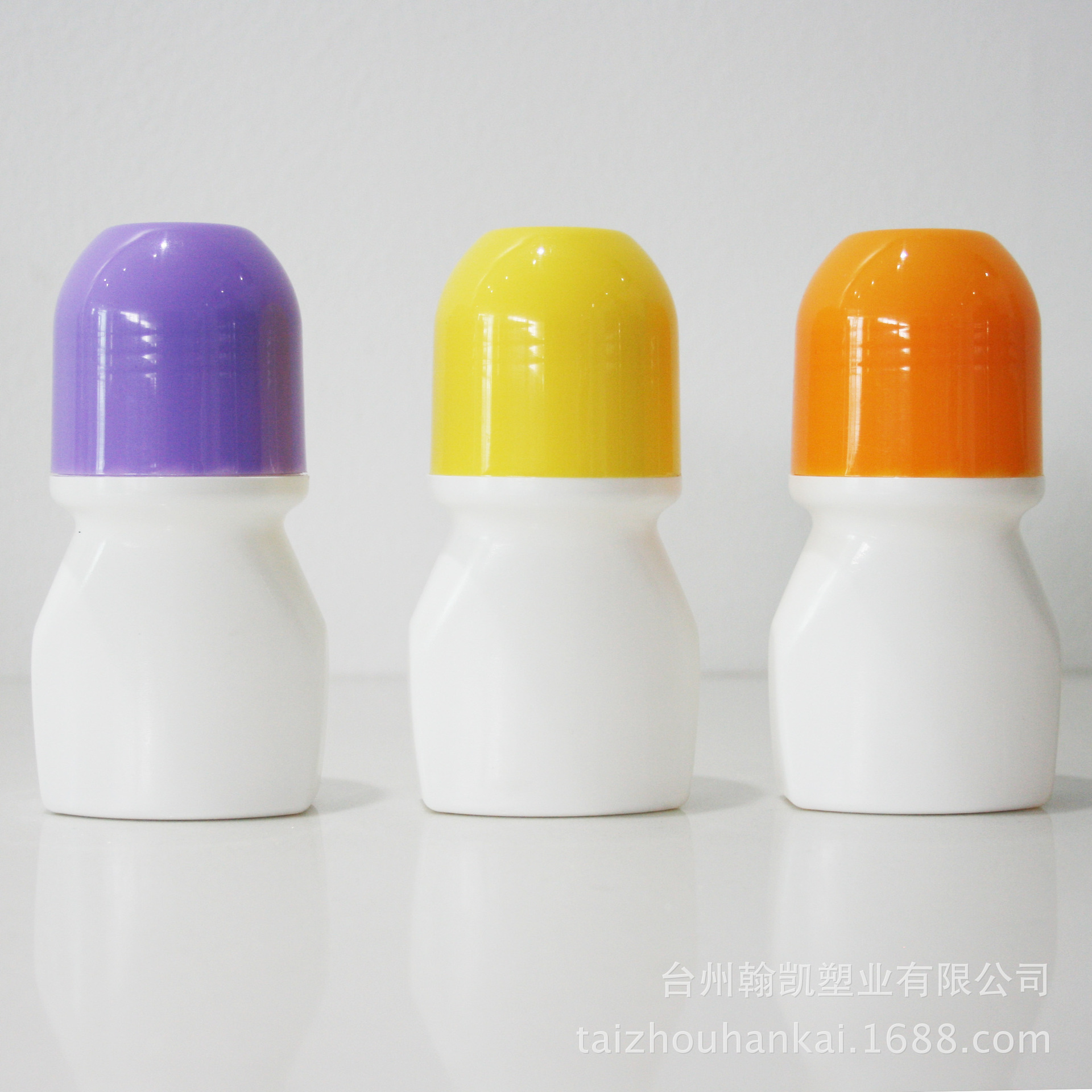 现货批发 PE滚珠瓶 50g塑料滚珠瓶 止汗露瓶 化妆品瓶 塑料瓶