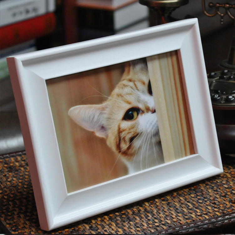 Factory wholesale solid wood European-style creative photo frame wall hanging table certificate frame wedding photo a320-inch photo frame wall picture frame