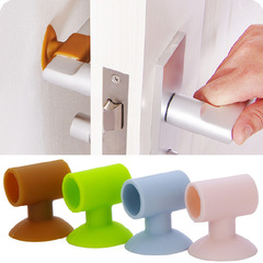 Creative suction cup door hinge wall bumper pad Door handle and lock noise protection pad Door back silent anti-collision pad