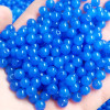 Glossy blue round beads, wholesale