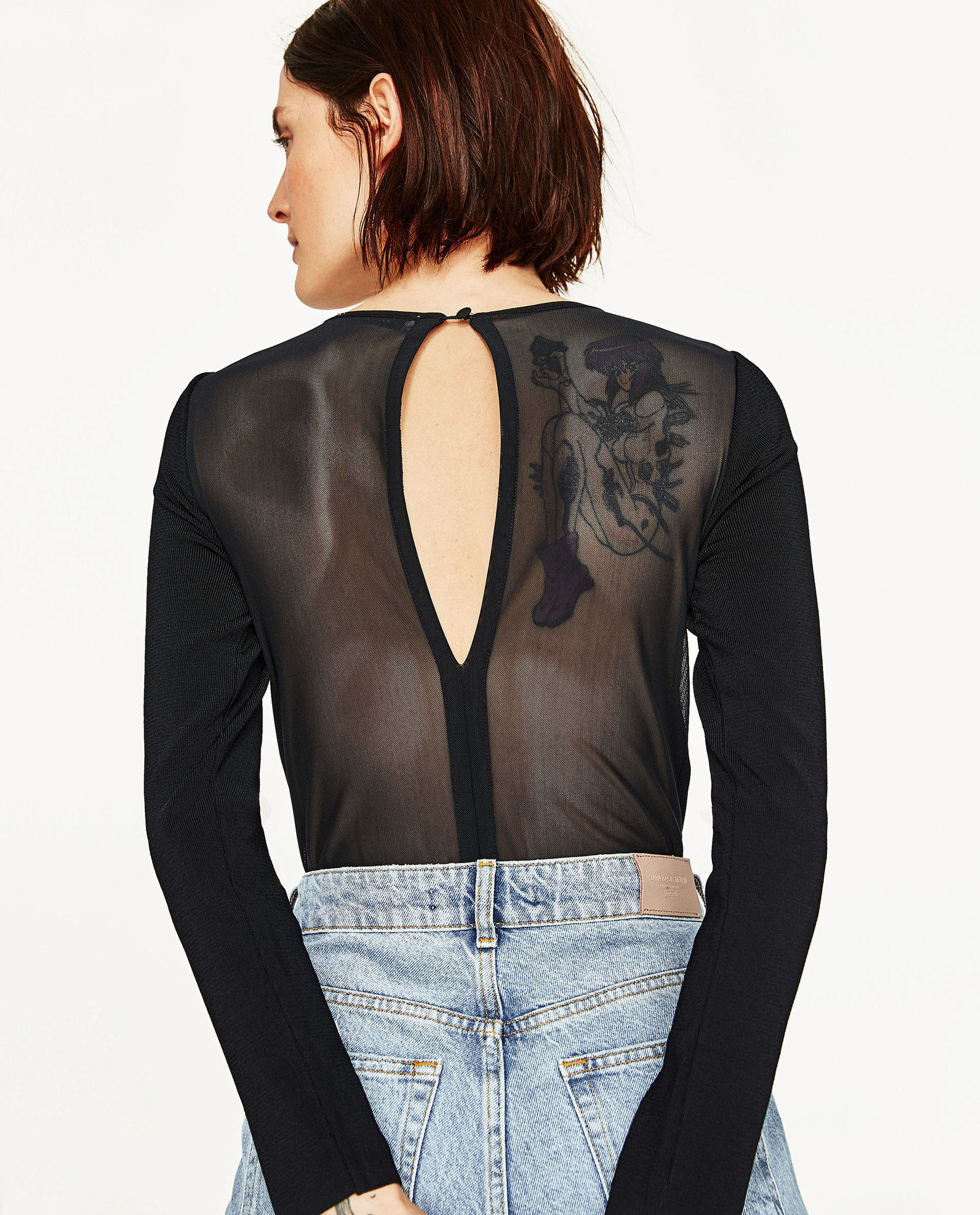 Sexy & Party Polyestercoat(Black-S)NHAM0280-Black-S