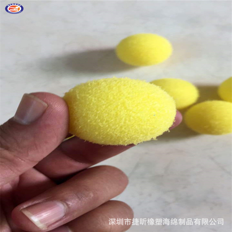 厂家定制 无味epe打磨海绵球 儿童玩具彩虹足球内置