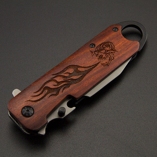 Outdoor Foldable Knife X34 Folding Knife Camping Knife Self-defense Pocket Knife Multi-functional Bottle Opener Swiss Army Knife