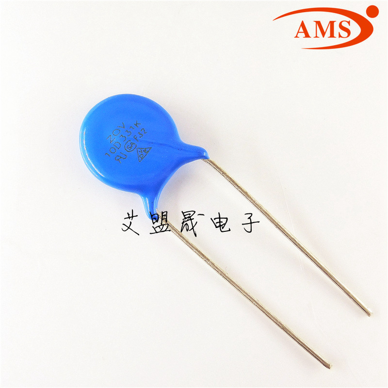 10D331 10D331K 片径10MM 330V 直插压敏电阻 10MM脚距 全新现货