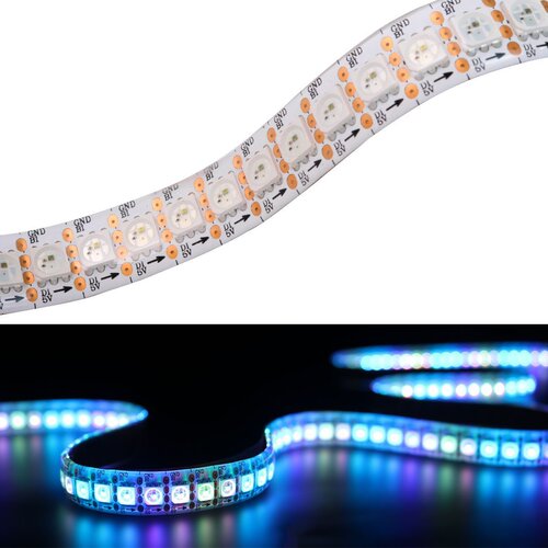 WS2813 LED Strip Light, Breakpoint Continuation, 5050 RGB SMD 30 60 144 Lights Colorful Digital Strip Light 