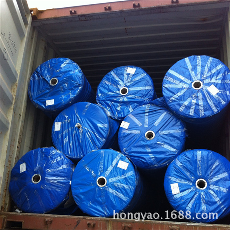 厂家直销定做各种规格海宁宏耀PE篷布之卷料80-300克