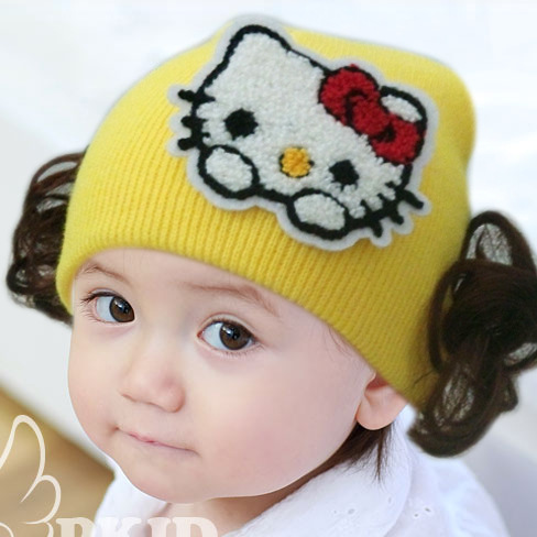 Bonnets - casquettes pour bébés en fil acrylique doux - Ref 3437003 Image 8