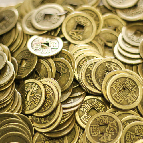 Alloy Five Emperors Copper Coin Ten Emperors Coins Six Emperors Coins Bulk Wholesale Metal Fake Qing Dynasty Copper Coins Single Shunzhi Coin