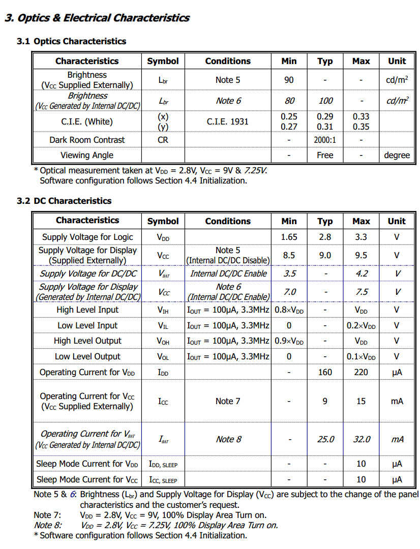 新款0.96白色藍色 短長插接005