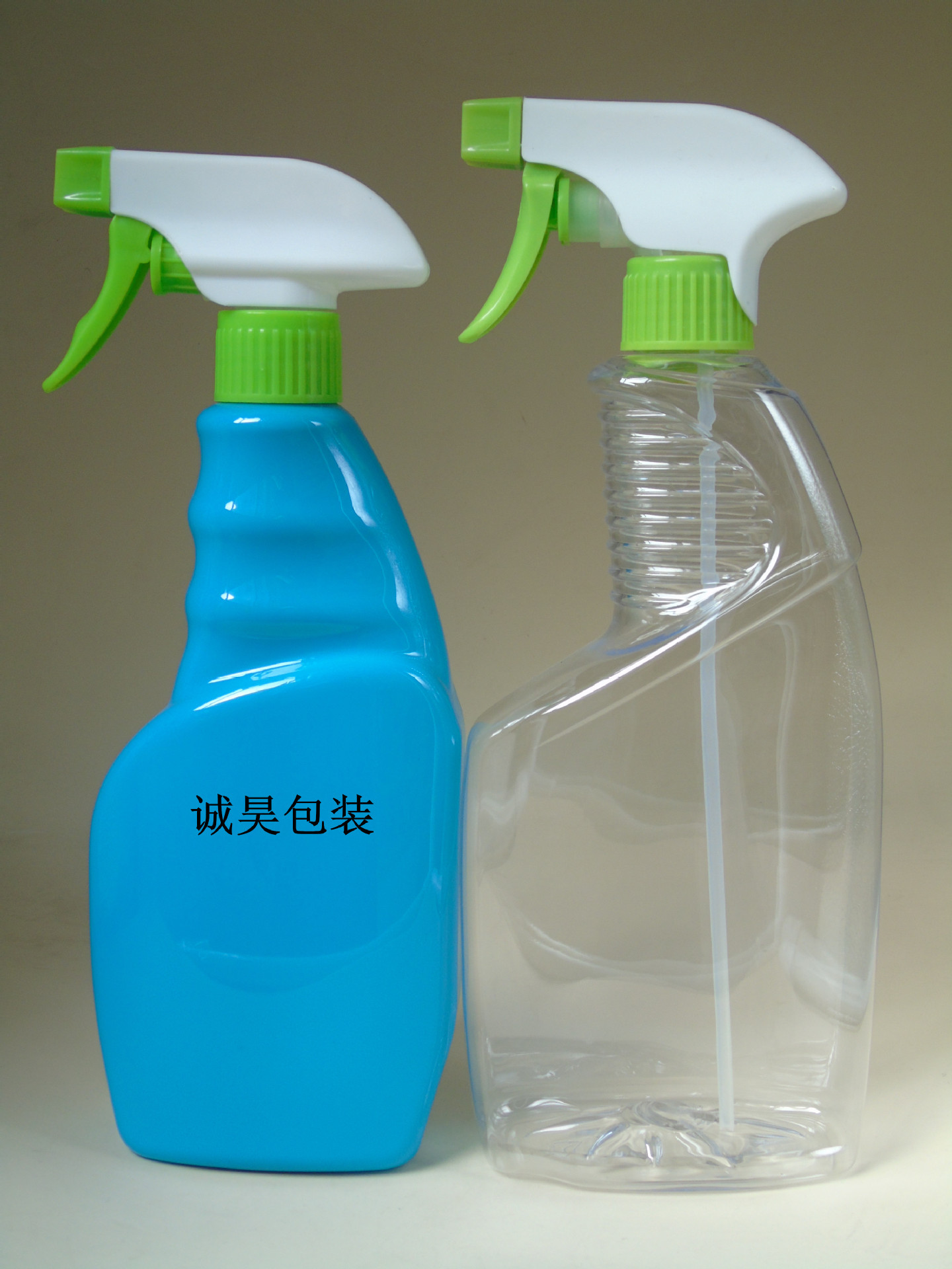 供应500ML透明喷枪瓶玻璃水瓶清洁剂瓶\PET塑料瓶