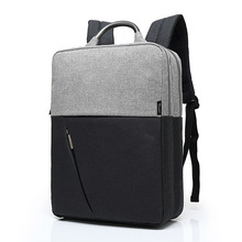 跨境Backpack英伦商务双肩包男usb新款礼品电脑背包定制 一件代发