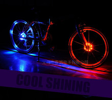 印象骑行自行车风火轮轮胎灯 山地车LED花鼓装饰灯 自行车花鼓灯