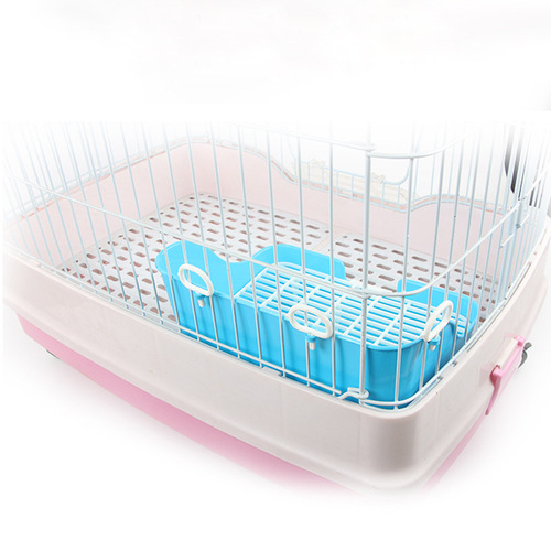 Rabbit Square Toilet Heightened Small Pet Toilet Pet Supplies Anti-splash Guinea Pig Easy Washable Deodorant Pet Supplies