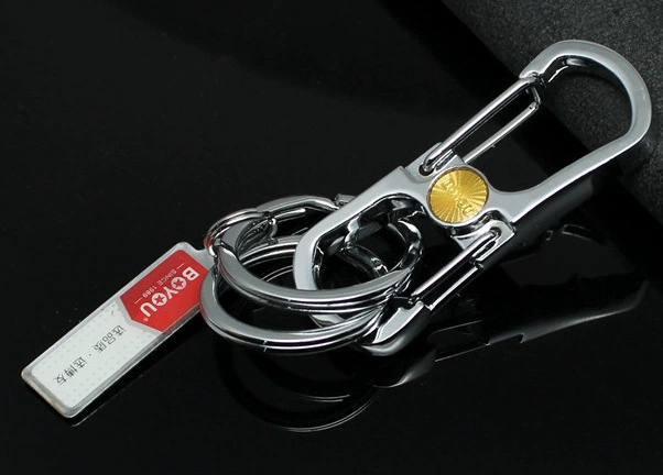 Shanghai Boyou A270 keychain dual -circle lockchain pumping in plastic
