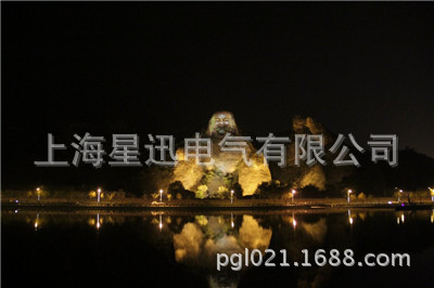 巨幅投影灯_巨幅山体投影灯_山体亮化投影灯_星迅PGL投影灯
