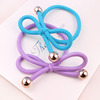 Base hair rope handmade with bow, wholesale