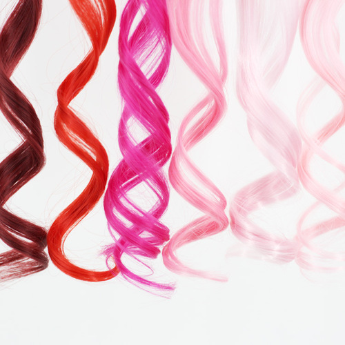 Color gradient seamless one-clip curly hair extensions one-piece one-piece long curly chemical fiber hair wig for women European and American foreign trade