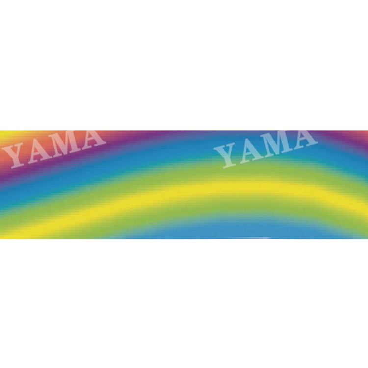 Yao Ming impresión Ropa Accesorios Festival embalaje cinta DIY Arco Iris cinta de encaje colorido Arco Iris gradiente cinta