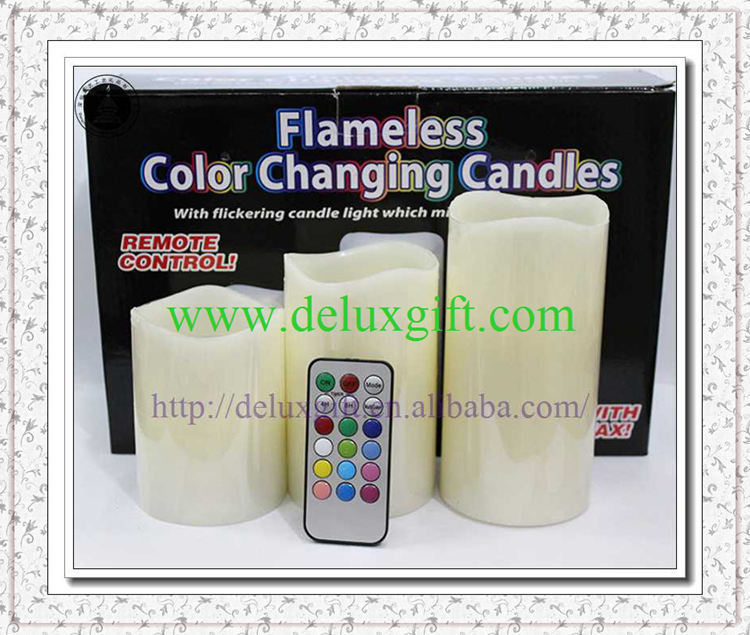 3D LED Candles Quality Assurance Remote...