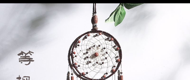 Retro Bell Dream Catcher Pendant Feather Ornament Decoration display picture 1