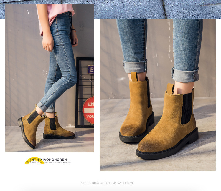 Bottes femme WENZHOU AISHANG A EMBARQUé POUR LA PREMIèRE FOIS DANS L INDUSTRIE DE LA CHAUSSURE en En cuir - Ref 3354690 Image 56