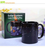 中夫 Новый продукт Creative Cosmic Ceramics Cup Coffee Cup Cup Cup Cup Cup Cup Cosmic Color Change Cup Cup