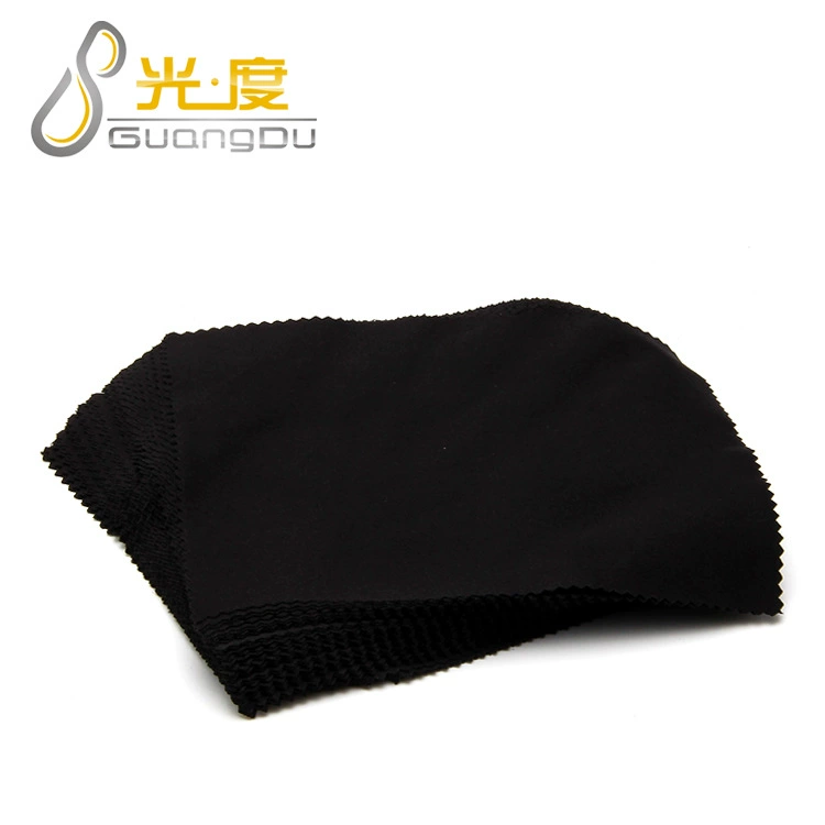 Black glasses cloth wholesale, fine fiber glasses cloth wiping cloth, glasses cloth manufacturer wholesale