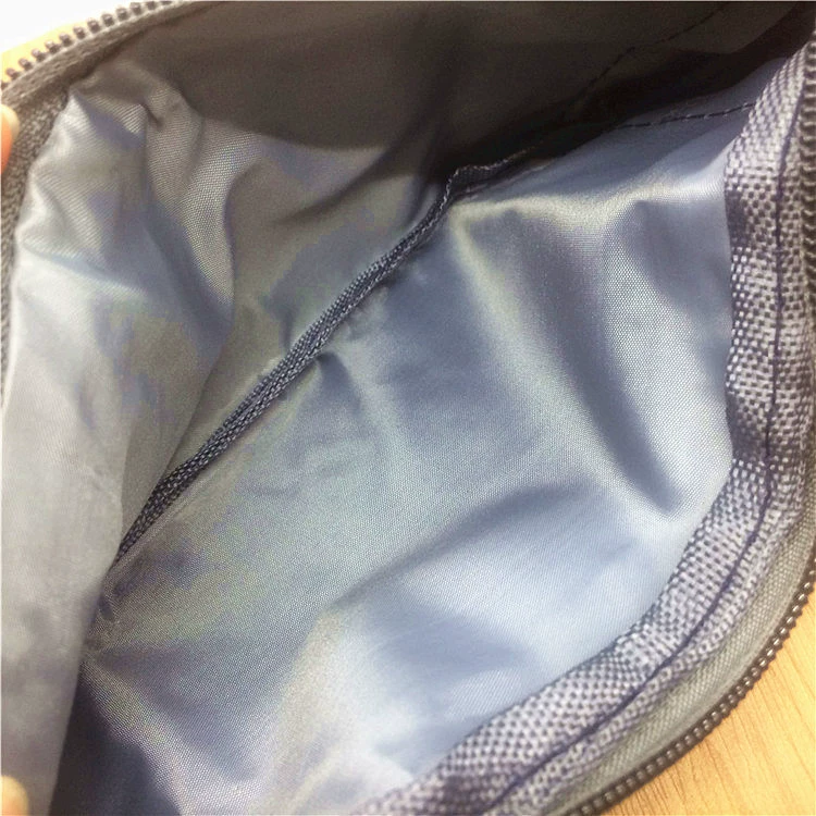 Blue sports belt bag, wallet...