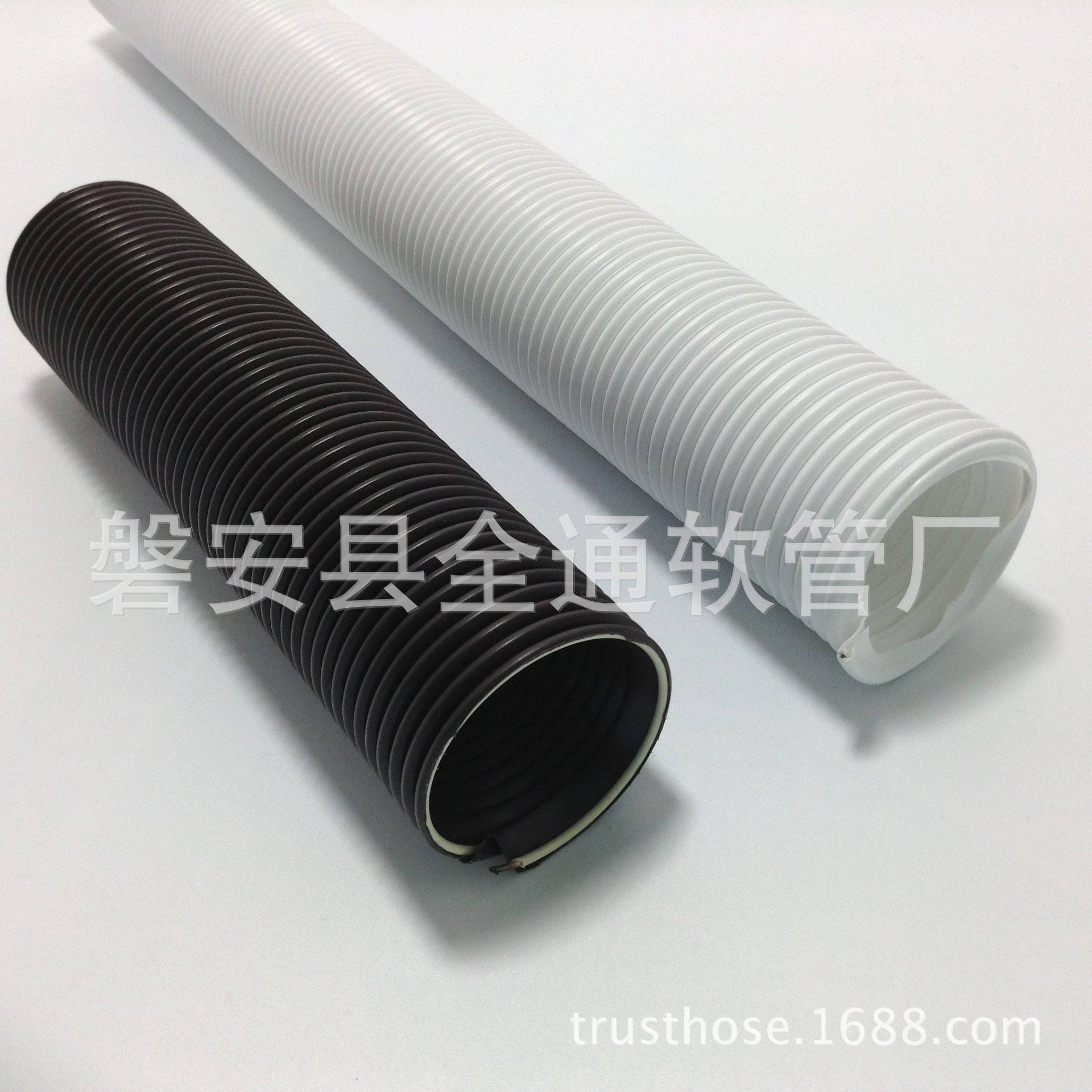 供应外径50毫米 可任意弯曲 伸缩定型 pp带钢丝波纹软管