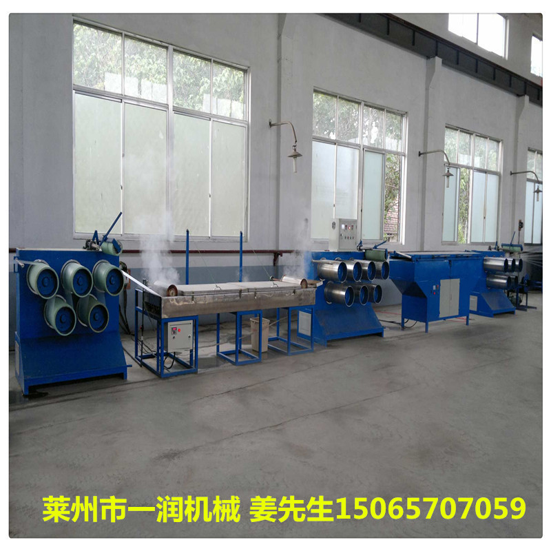 供应塑料圆丝拉丝机 -窗纱网塑料圆丝拉丝机设备