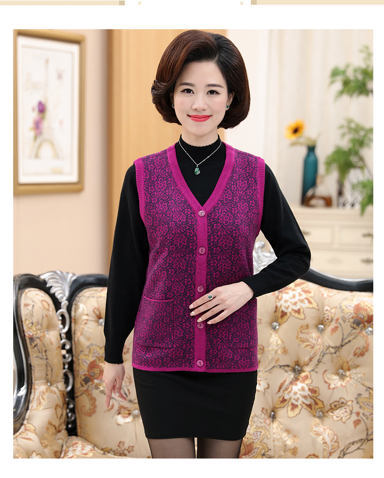 Gilet femme en Tricot - Ref 3317933 Image 20