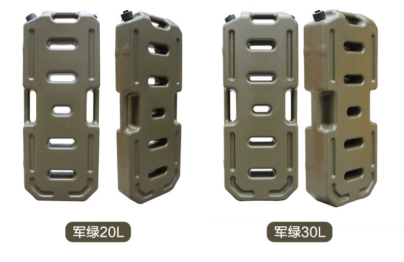 5L Oil Barrel Red Black Factory Direct Sales Anti-Static Plastic Gasoline Barrel Car and Motorcycle Spare Fuel Tank