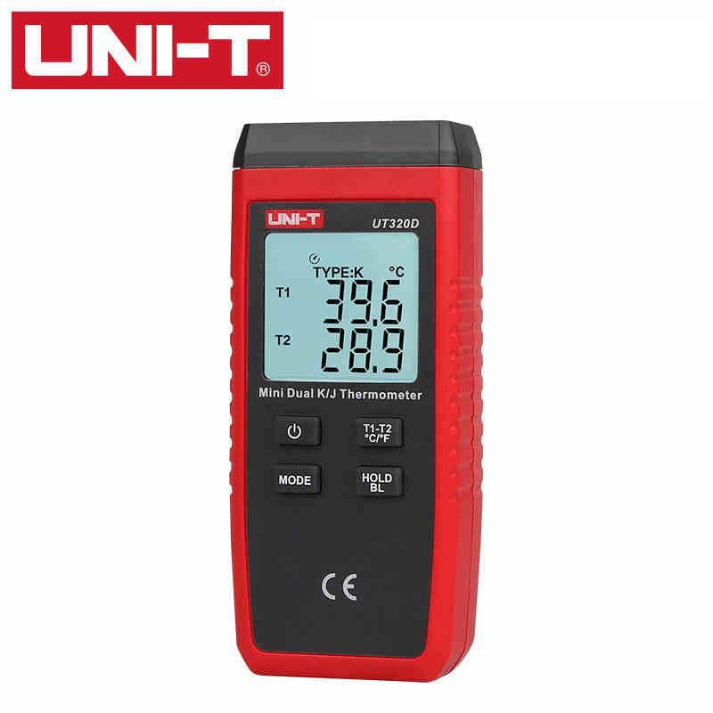 UT320A/UT320D接触式热电偶测温仪 外贸款数字温度计温度表