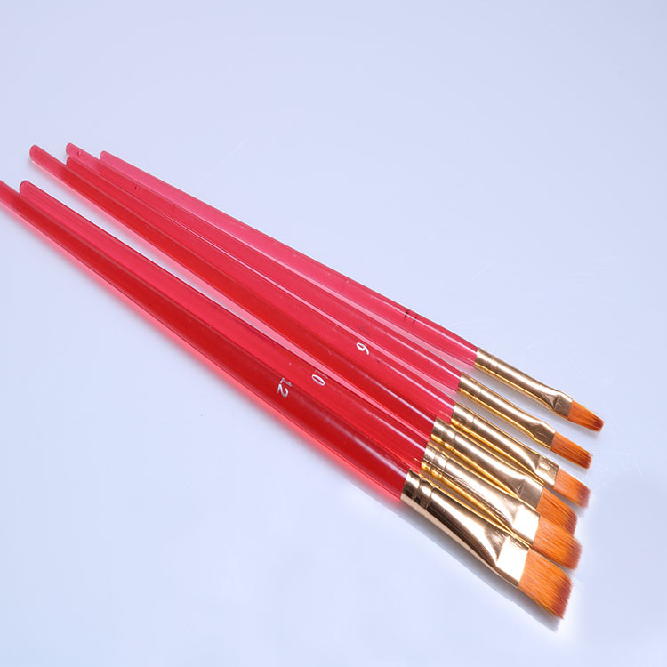 黄尼龙毛塑料杆2