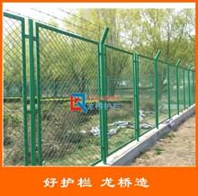 台州学校围栏网 台州学校围墙钢丝网，浸塑绿色铁丝网 厂家定