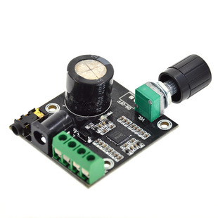 PAM8610 amplifier board module dual -channel 12V high -definition workplace pure digital amplifier 15W*2 high power