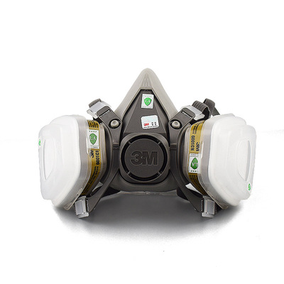 quality goods 3M6200 Gas mask 7 Set of parts Spray paint Mask Anti-formaldehyde Renovation Multiple Model Cartridges