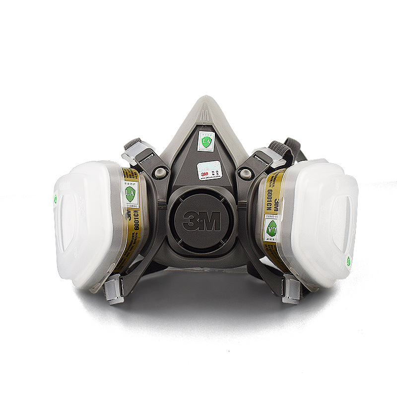 quality goods 3M6200 Gas mask 7 Set of parts Spray paint Mask Anti-formaldehyde Renovation Multiple Model Cartridges