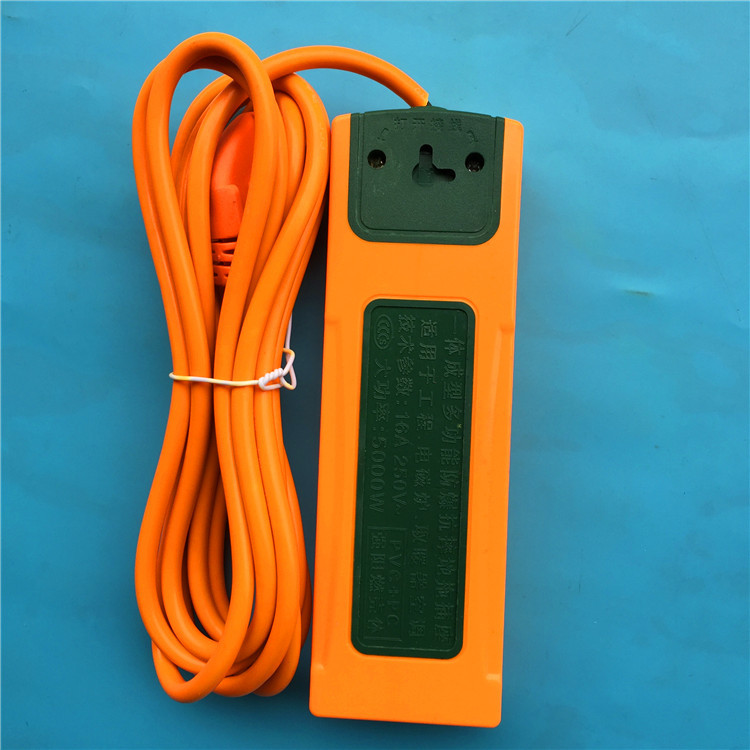 经典18孔三米五米插排地摊大功率安全接线板插座展销会五金批发热