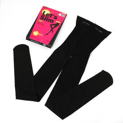 new pattern Let 's slim fashion lady Stovepipe Bottoming socks Slim shaping 200M pressure charming legs Pantyhose