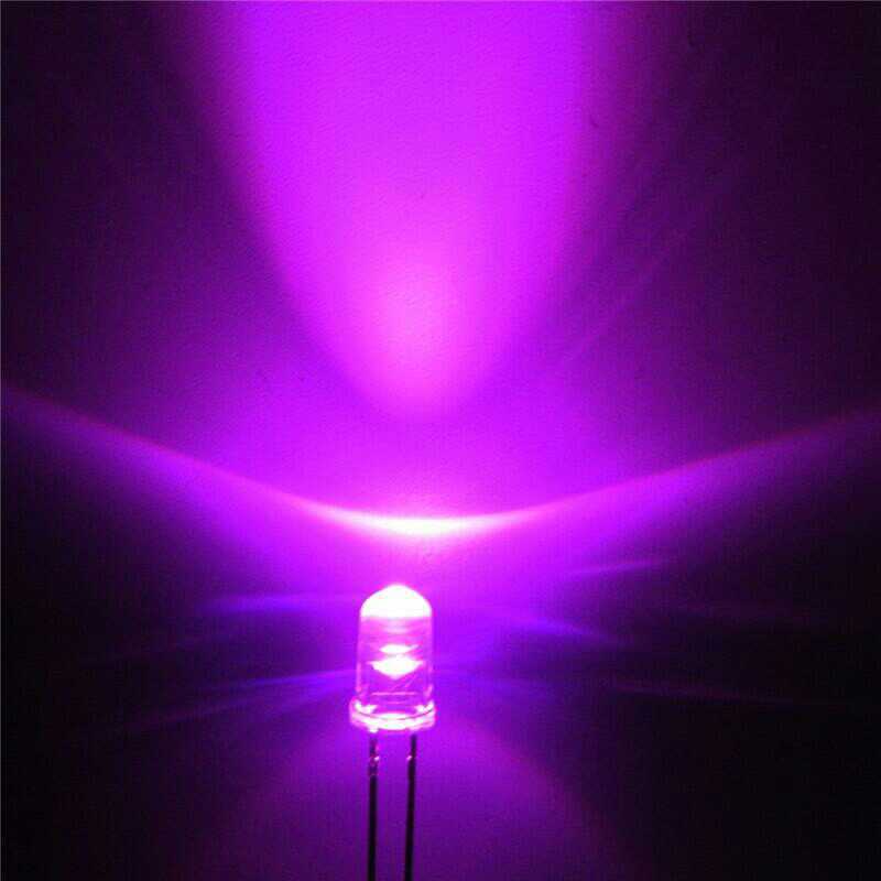 高亮LED直插发光二极管F5粉灯MCD1500-2000短脚 F5MM白发粉光