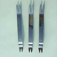 Car door panel interior panel audio navigation buckle clip pry bar steel pry removal rocker screwdriver steel pry tool