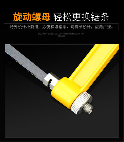 Manufacturer wholesale 6 inch circular pipe saw, hacksaw, mini saw, mini woodworking saw model tool, band saw blade saw