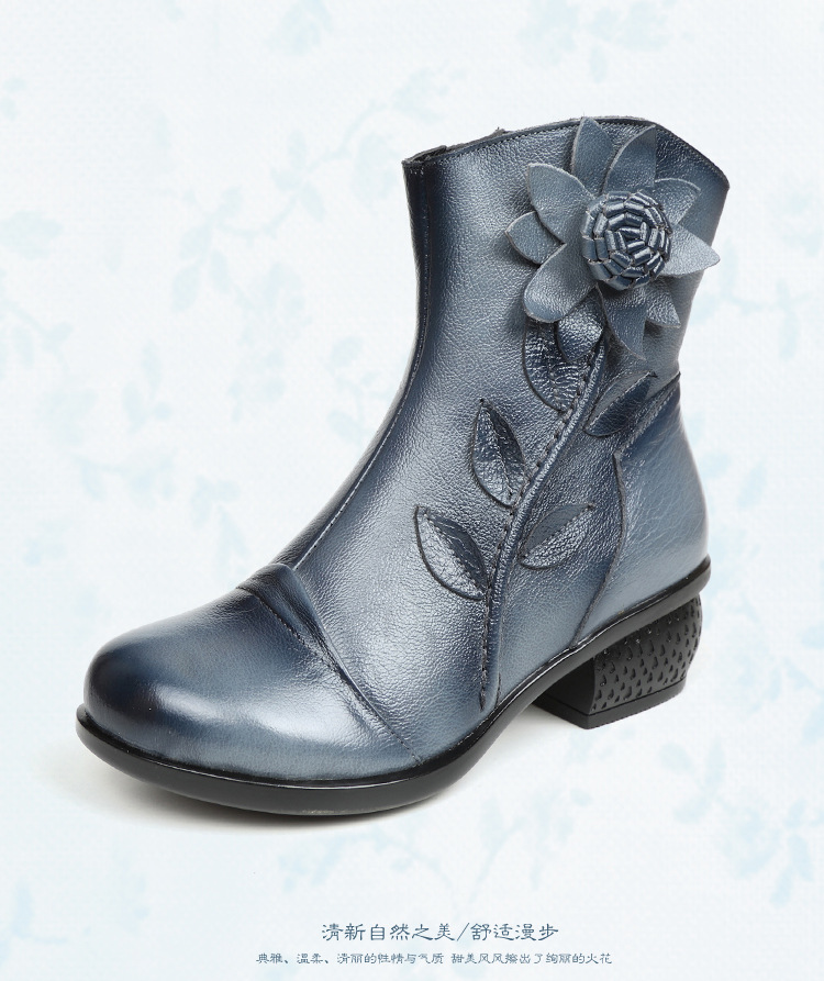 Bottes femme en En cuir - Ref 3355391 Image 28